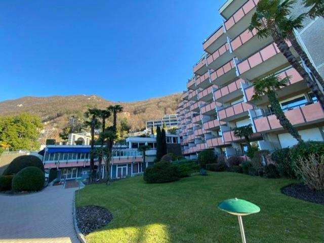 Luganersee, Pool, Strand, Parkplatz, Suite 204 Bissone Exterior foto